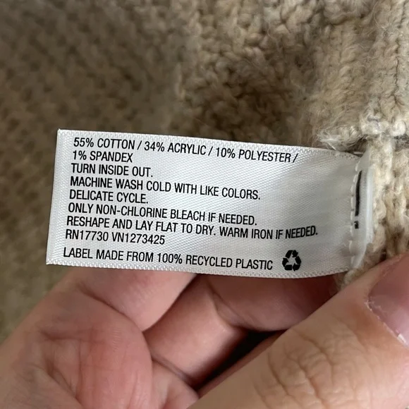 Universal Thread Striped Pullover Ribbed Knit Sweater Sz S Cozy - Picture 6 of 7